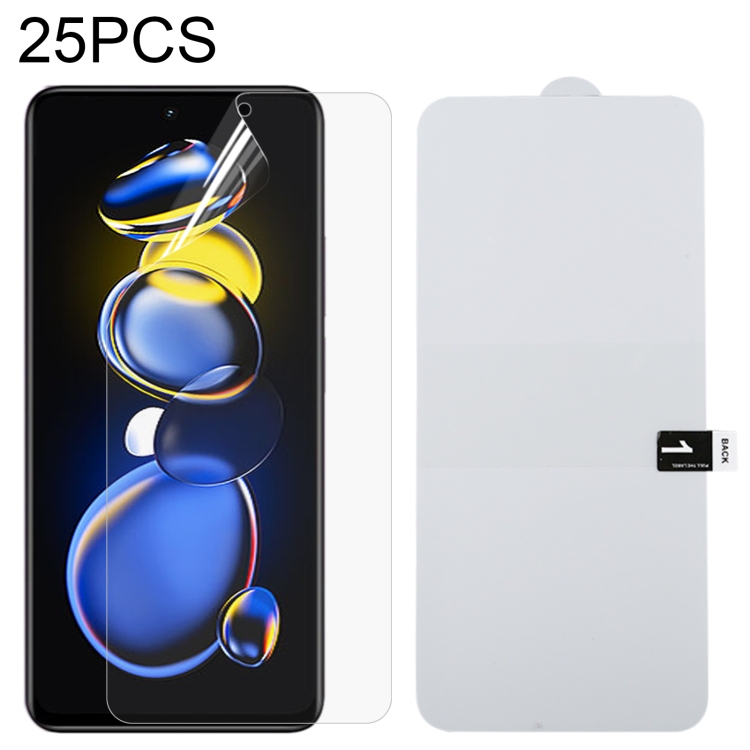 25 PCS Full Screen Protector Explosion-proof Hydrogel Film For Xiaomi Redmi Note 11T Pro/11T Pro+/11T Pro+ Astro Boy Limited Edition
25 PCS Full Screen Protector Explosion-proof Hydrogel Film For Xiaomi Redmi Note 11T Pro/11T Pro+/11T Pro+ Astro Boy Limited Edition
