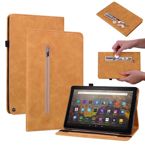For Amazon Kindle HD 8 2020 Skin Feel Solid Color Zipper Smart Leather Tablet Case(Yellow)
For Amazon Kindle HD 8 2020 Skin Feel Solid Color Zipper Smart Leather Tablet Case(Yellow)