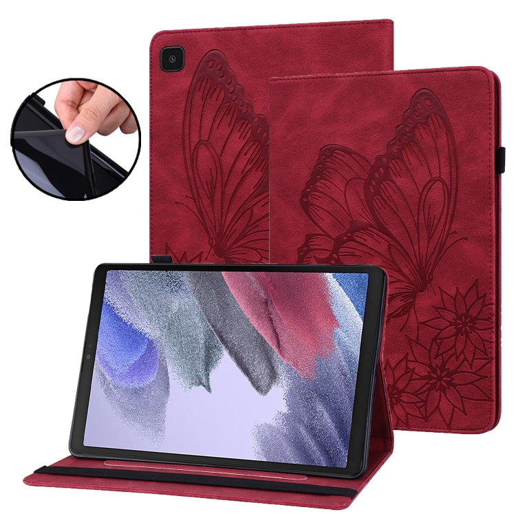 For Samsung Galaxy Tab A7 Lite T220/T225 Big Butterfly Embossed Leather Tablet Case(Red)
For Samsung Galaxy Tab A7 Lite T220/T225 Big Butterfly Embossed Leather Tablet Case(Red)
