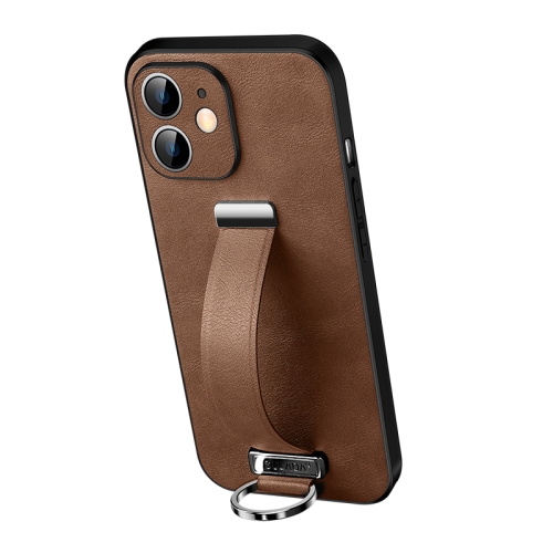 SULADA Cool Series PC + Leather Texture Skin Feel Shockproof Phone Case For iPhone 12 (Brown)
SULADA Cool Series PC + Leather Texture Skin Feel Shockproof Phone Case For iPhone 12 (Brown)