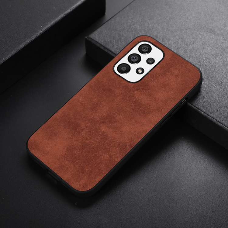 For Samsung Galaxy A73 5G Morocco Texture PU+TPU+PC Shockproof Phone Case(Brown)
For Samsung Galaxy A73 5G Morocco Texture PU+TPU+PC Shockproof Phone Case(Brown)