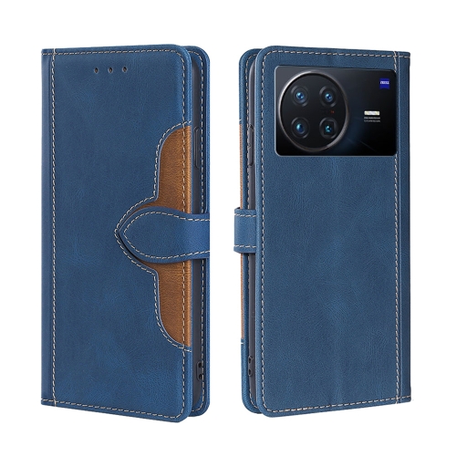 For vivo X Note 5G Stitching Skin Feel Magnetic Buckle Horizontal Flip PU Leather Case(Blue)
For vivo X Note 5G Stitching Skin Feel Magnetic Buckle Horizontal Flip PU Leather Case(Blue)