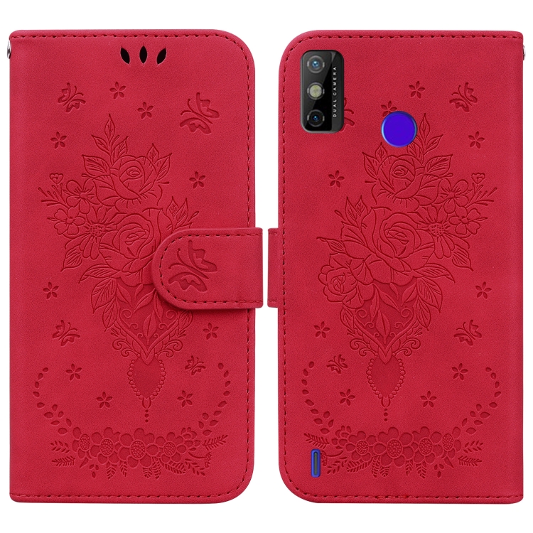 For Tecno Spark Go 2022 / Spark 6 Go Butterfly Rose Embossed Leather Phone Case(Red)
For Tecno Spark Go 2022 / Spark 6 Go Butterfly Rose Embossed Leather Phone Case(Red)