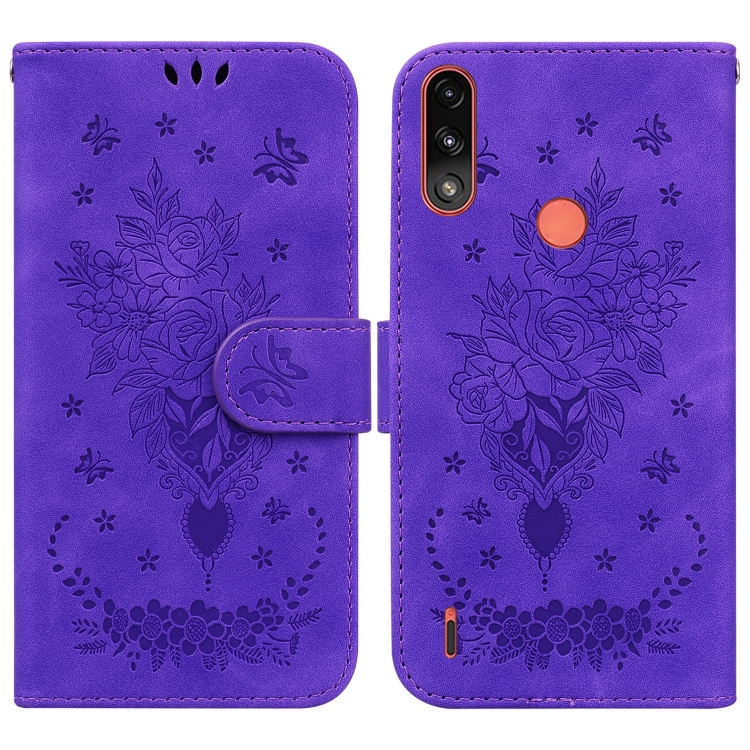 For Motorola Moto E7 Power / E7i Power Butterfly Rose Embossed Leather Phone Case(Purple)
For Motorola Moto E7 Power / E7i Power Butterfly Rose Embossed Leather Phone Case(Purple)