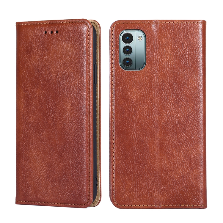For Nokia G21 / G11 Gloss Oil Solid Color Magnetic Flip Leather Phone Case(Brown)
For Nokia G21 / G11 Gloss Oil Solid Color Magnetic Flip Leather Phone Case(Brown)