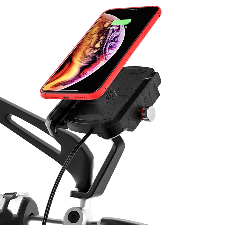ZH-19414A2 M9 Motorcycle 2 in 1 Wireless + USB Charging Mobile Phone Bracket, Rearview Mirror Type
ZH-19414A2 M9 Motorcycle 2 in 1 Wireless + USB Charging Mobile Phone Bracket, Rearview Mirror Type