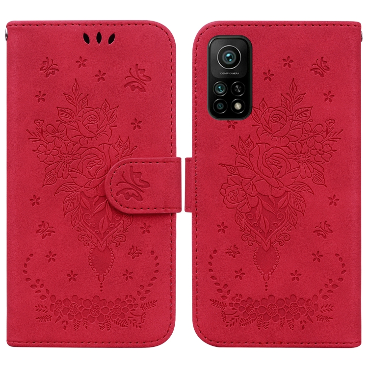 For Xiaomi Mi 10T Pro 5G / 10T 5G Butterfly Rose Embossed Leather Phone Case(Red)
For Xiaomi Mi 10T Pro 5G / 10T 5G Butterfly Rose Embossed Leather Phone Case(Red)