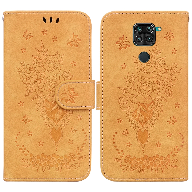 For Xiaomi Redmi 10X 4G / Note 9 Butterfly Rose Embossed Leather Phone Case(Yellow)
For Xiaomi Redmi 10X 4G / Note 9 Butterfly Rose Embossed Leather Phone Case(Yellow)