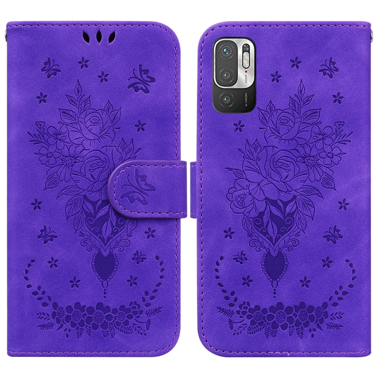 For Xiaomi Redmi Note 10 5G / Poco M3 Pro Butterfly Rose Embossed Leather Phone Case(Purple)
For Xiaomi Redmi Note 10 5G / Poco M3 Pro Butterfly Rose Embossed Leather Phone Case(Purple)