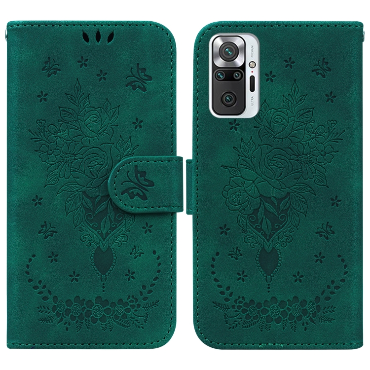 For Xiaomi Redmi Note 10 Lite / 10 Pro Butterfly Rose Embossed Leather Phone Case(Green)
For Xiaomi Redmi Note 10 Lite / 10 Pro Butterfly Rose Embossed Leather Phone Case(Green)