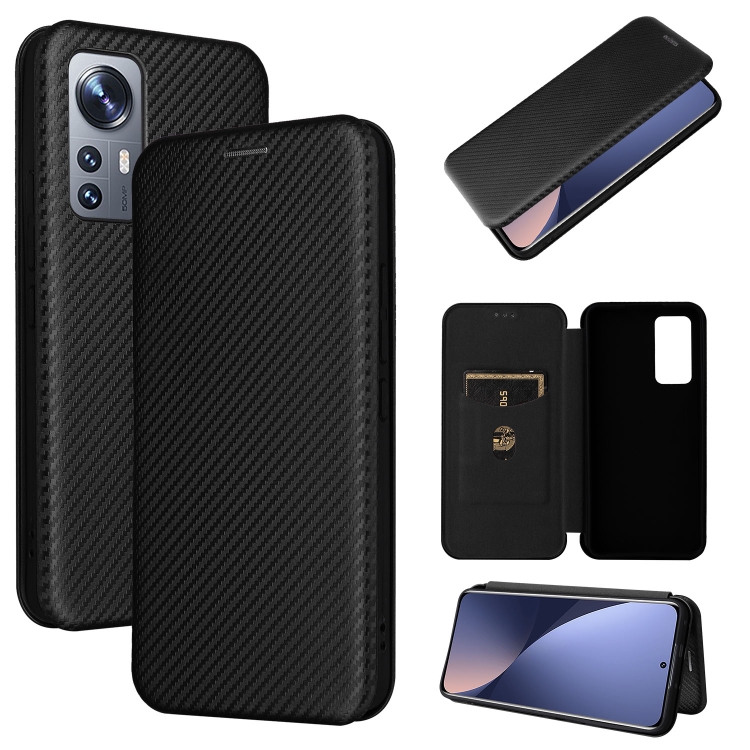 For Xiaomi 12 Lite Carbon Fiber Texture Horizontal Flip Leather Phone Case(Black)
For Xiaomi 12 Lite Carbon Fiber Texture Horizontal Flip Leather Phone Case(Black)
