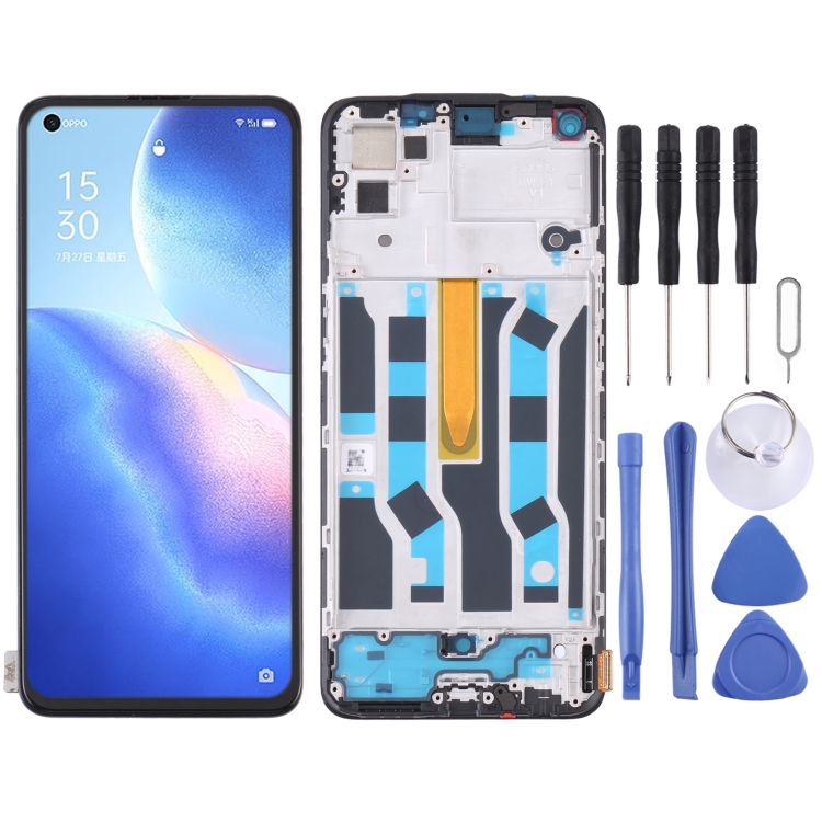 Original LCD Screen For OPPO Reno5 4G/Reno5 K with Digitizer Full Assembly with Frame
Original LCD Screen For OPPO Reno5 4G/Reno5 K with Digitizer Full Assembly with Frame