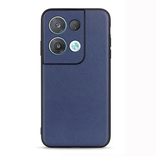 For OPPO Reno8 Accurate Hole Lambskin Texture Genuine Leather Phone Case(Blue)
For OPPO Reno8 Accurate Hole Lambskin Texture Genuine Leather Phone Case(Blue)