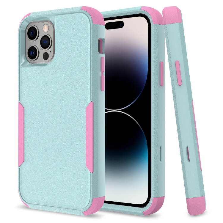 For iPhone 14 Pro Max Commuter Shockproof TPU + PC Phone Case (Grey Green+Pink)
For iPhone 14 Pro Max Commuter Shockproof TPU + PC Phone Case (Grey Green+Pink)