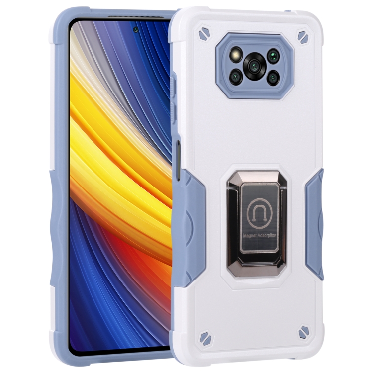 For Xiaomi Poco X3 / X3 Pro Ring Holder Non-slip Shockproof Armor Phone Case(White)
For Xiaomi Poco X3 / X3 Pro Ring Holder Non-slip Shockproof Armor Phone Case(White)