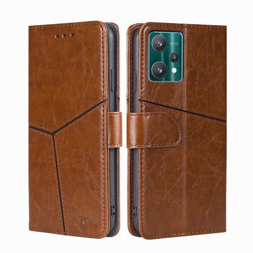 For OPPO Realme 9 Pro Geometric Stitching Horizontal Flip Leather Phone Case(Light Brown)
For OPPO Realme 9 Pro Geometric Stitching Horizontal Flip Leather Phone Case(Light Brown)