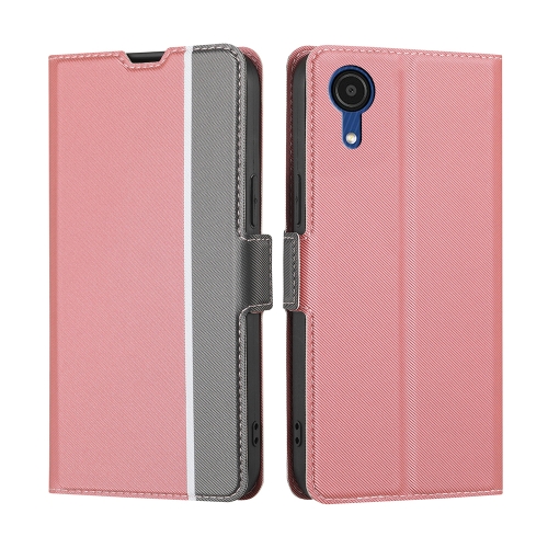 For Samsung Galaxy A03 Core Twill Texture Side Button Leather Phone Case(Pink)
For Samsung Galaxy A03 Core Twill Texture Side Button Leather Phone Case(Pink)
