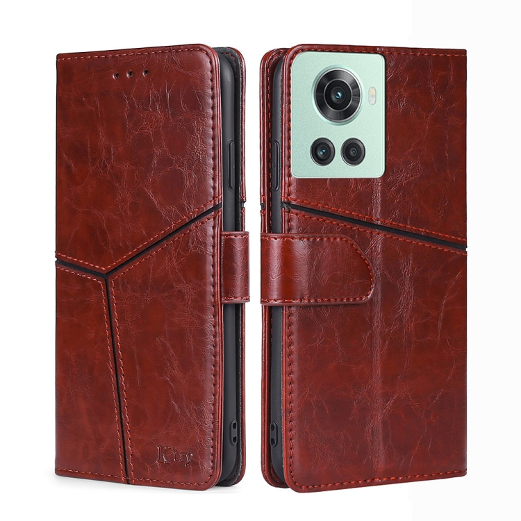 For OnePlus Ace/10R Geometric Stitching Horizontal Flip TPU + PU Leather Phone Case(Dark Brown)
For OnePlus Ace/10R Geometric Stitching Horizontal Flip TPU + PU Leather Phone Case(Dark Brown)