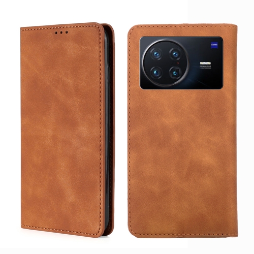 For vivo X Note 5G Skin Feel Magnetic Horizontal Flip Leather Phone Case(Light Brown)
For vivo X Note 5G Skin Feel Magnetic Horizontal Flip Leather Phone Case(Light Brown)