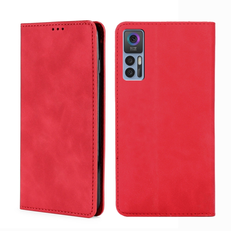 For TCL 30 5G / 30+ 5G Skin Feel Magnetic Horizontal Flip Leather Phone Case(Red)
For TCL 30 5G / 30+ 5G Skin Feel Magnetic Horizontal Flip Leather Phone Case(Red)