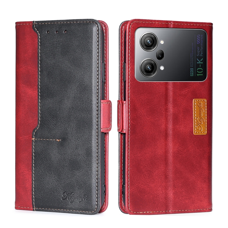 For OPPO K10 Pro 5G Contrast Color Side Buckle Leather Phone Case(Red + Black)
For OPPO K10 Pro 5G Contrast Color Side Buckle Leather Phone Case(Red + Black)