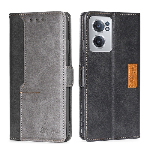 For OnePlus Nord CE 2 5G Contrast Color Side Buckle Leather Phone Case(Black + Grey)
For OnePlus Nord CE 2 5G Contrast Color Side Buckle Leather Phone Case(Black + Grey)