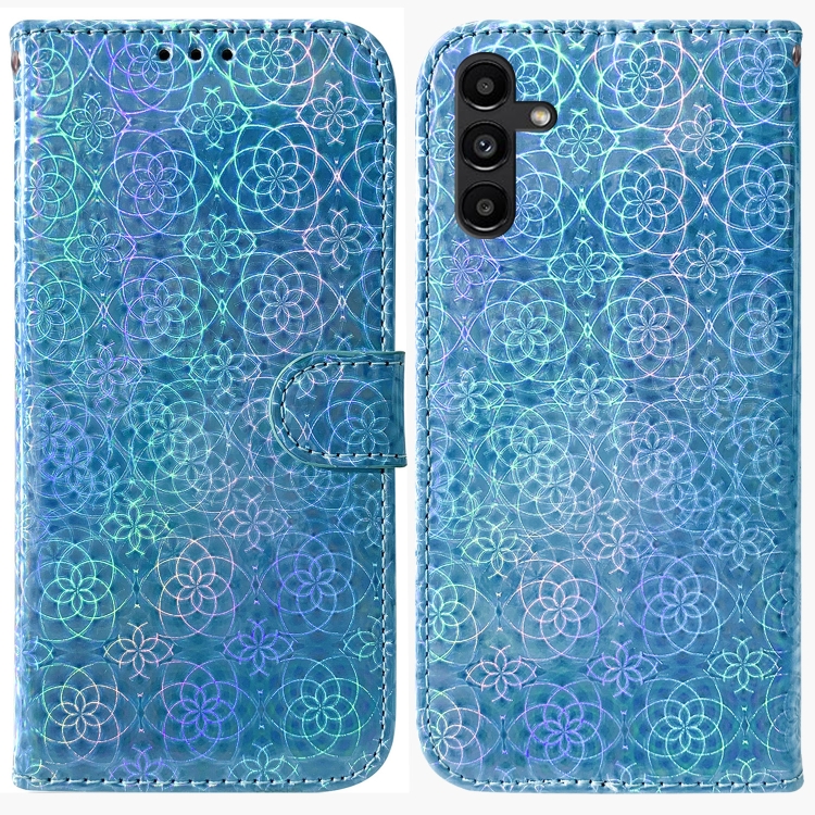 For Samsung Galaxy A13 5G Colorful Magnetic Buckle Leather Phone Case(Blue) 
For Samsung Galaxy A13 5G Colorful Magnetic Buckle Leather Phone Case(Blue)