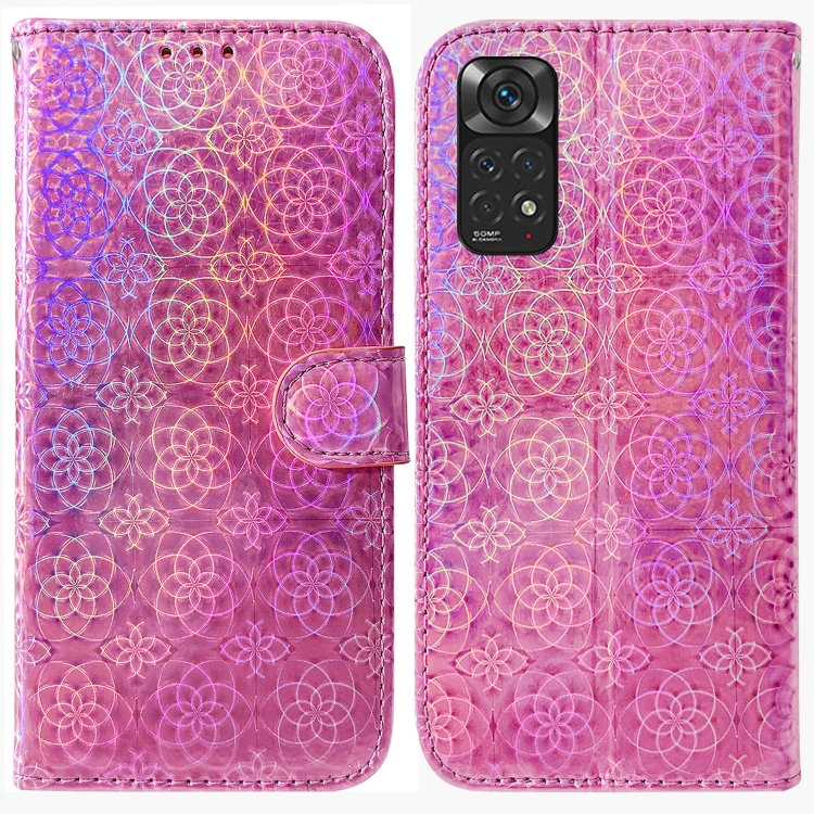 For Xiaomi Redmi Note 11 Foreign Colorful Magnetic Buckle Leather Phone Case(Pink)
For Xiaomi Redmi Note 11 Foreign Colorful Magnetic Buckle Leather Phone Case(Pink)