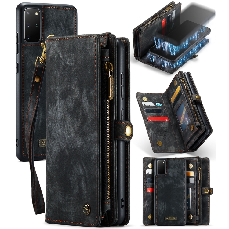 For Galaxy S20 Ultra CaseMe Detachable Multifunctional Horizontal Flip Leather Case, with Card Slot & Holder & Zipper Wallet & Photo Frame(Black)
For Galaxy S20 Ultra CaseMe Detachable Multifunctional Horizontal Flip Leather Case, with Card Slot & Holder & Zipper Wallet & Photo Frame(Black)