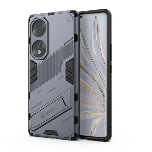 For Honor 70 Punk Armor 2 in 1 PC + TPU Shockproof Case with Invisible Holder(Grey)
For Honor 70 Punk Armor 2 in 1 PC + TPU Shockproof Case with Invisible Holder(Grey)