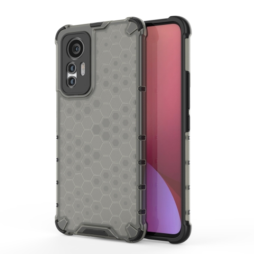 For Xiaomi 12 Lite 5G Eurasian Ver Shockproof Honeycomb PC + TPU Phone Case(Black)
For Xiaomi 12 Lite 5G Eurasian Ver Shockproof Honeycomb PC + TPU Phone Case(Black)