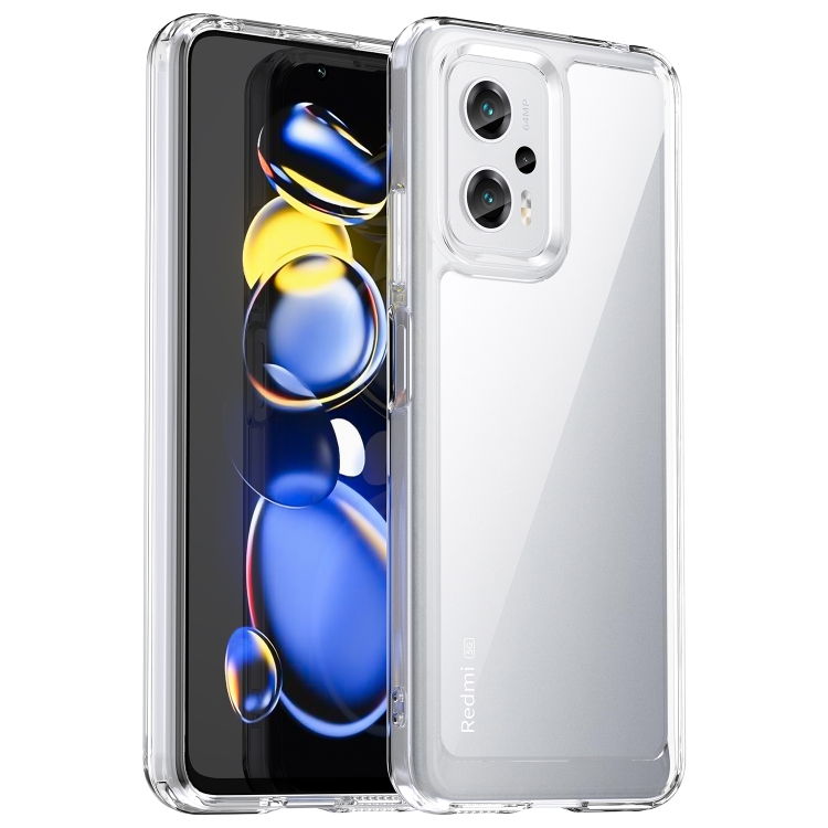 For Xiaomi Redmi Note 11T Pro 5G Colorful Series Acrylic + TPU Phone Case(Transparent)
For Xiaomi Redmi Note 11T Pro 5G Colorful Series Acrylic + TPU Phone Case(Transparent)