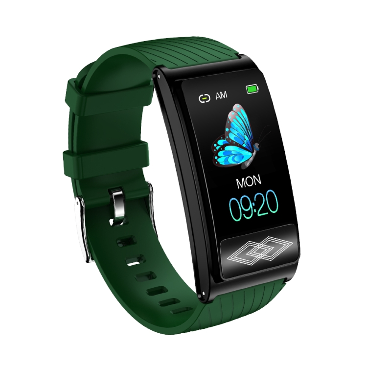P10 1.14 inch TFT Color Screen Smart Wristband, Support ECG Monitoring/Heart Rate Monitoring, Style: Chest Sticker Version(Dark Green)
P10 1.14 inch TFT Color Screen Smart Wristband, Support ECG Monitoring/Heart Rate Monitoring, Style: Chest Sticker Version(Dark Green)