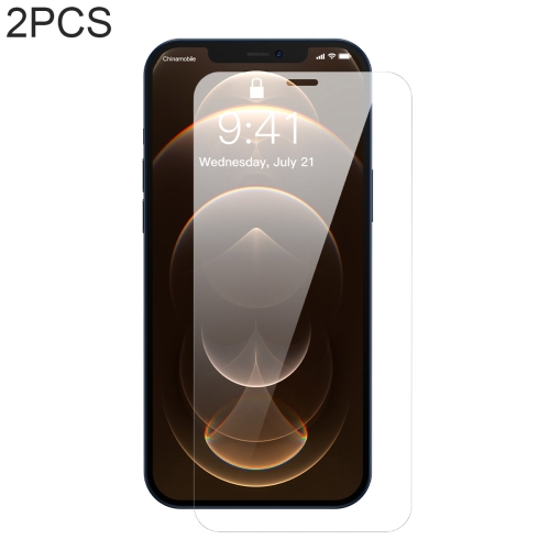 For iPhone 12 / 12 Pro 2pcs Baseus 0.3mm Full-glass Crystal Tempered Glass Film
For iPhone 12 / 12 Pro 2pcs Baseus 0.3mm Full-glass Crystal Tempered Glass Film