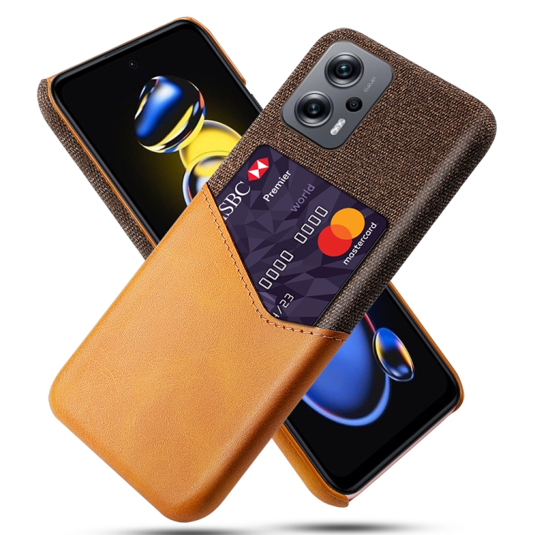 For Xiaomi Redmi Note 11T Pro Cloth Texture Card Slot PC + PU Phone Case(Orange)
For Xiaomi Redmi Note 11T Pro Cloth Texture Card Slot PC + PU Phone Case(Orange)