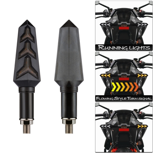 2 PCS KC031 Motorcycle Universal Flashing LED Turn Signal Brake Light(Yellow + White Light)
2 PCS KC031 Motorcycle Universal Flashing LED Turn Signal Brake Light(Yellow + White Light)