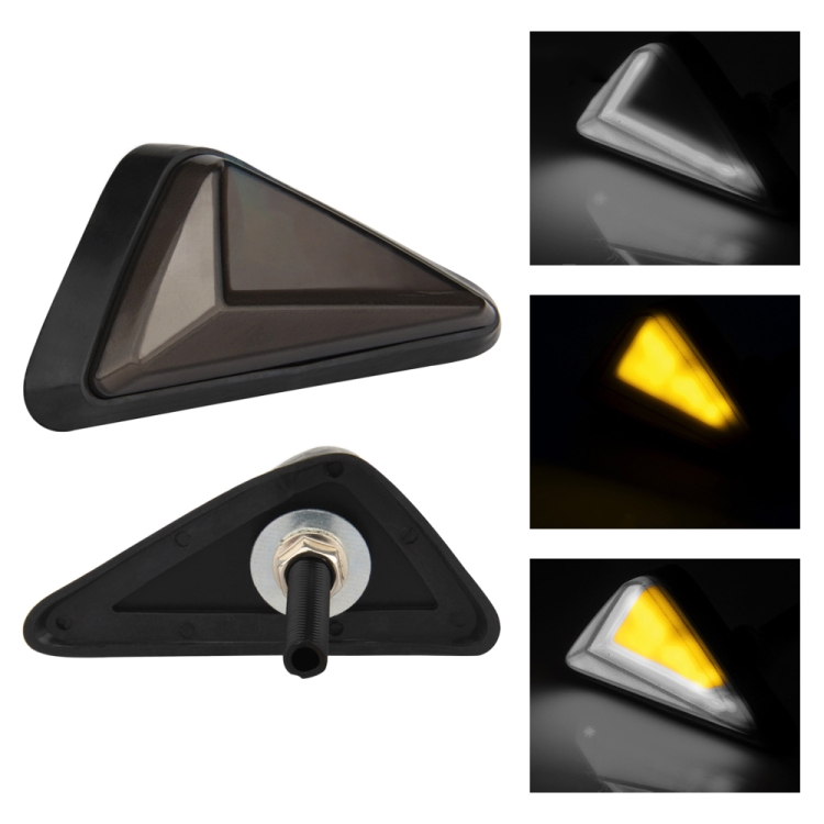2 PCS KC051 Motorcycle Fairing Embedded LED Turn Signal Light(Yellow + White Light)
2 PCS KC051 Motorcycle Fairing Embedded LED Turn Signal Light(Yellow + White Light)