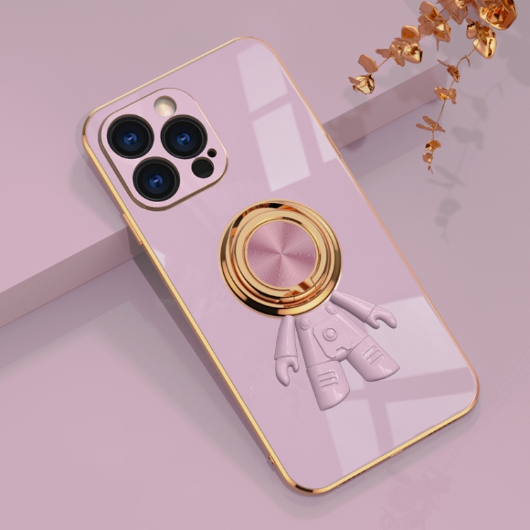 6D Plating Astronaut Ring Kickstand Phone Case For iPhone 12 Pro Max(Light Purple)
6D Plating Astronaut Ring Kickstand Phone Case For iPhone 12 Pro Max(Light Purple)