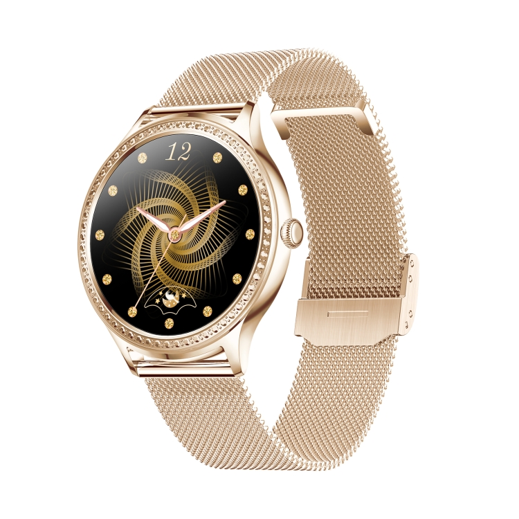 AK35 1.32 inch IPS Color Screen Smart Watch, Support Sleep Monitoring/Blood Oxygen Monitoring(Gold Steel Watch Band)
AK35 1.32 inch IPS Color Screen Smart Watch, Support Sleep Monitoring/Blood Oxygen Monitoring(Gold Steel Watch Band)