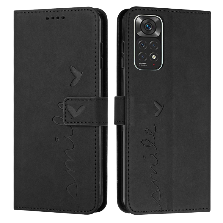 For Xiaomi Redmi Note 11 Global Skin Feel Heart Pattern Leather Phone Case(Black)
For Xiaomi Redmi Note 11 Global Skin Feel Heart Pattern Leather Phone Case(Black)