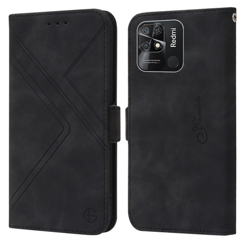 For Xiaomi Redmi 10C Global RFID Geometric Line Flip Leather Phone Case(Black)
For Xiaomi Redmi 10C Global RFID Geometric Line Flip Leather Phone Case(Black)
