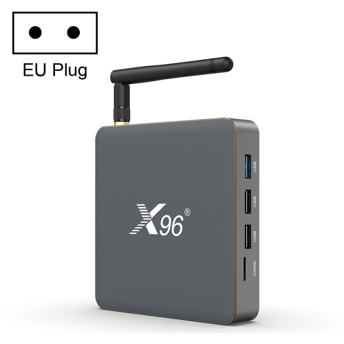 

X96 X6 8K Smart TV BOX Android 11.0 Media Player, RK3566 Quad Core ARM Cortex A55, RAM: 8GB, ROM: 128GB, Plug Type:EU Plug