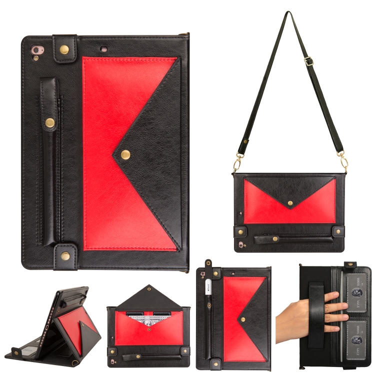 Envelope Color Matching Leather Tablet Case For iPad 9.7 2018 / 2017(Black Red)
Envelope Color Matching Leather Tablet Case For iPad 9.7 2018 / 2017(Black Red)