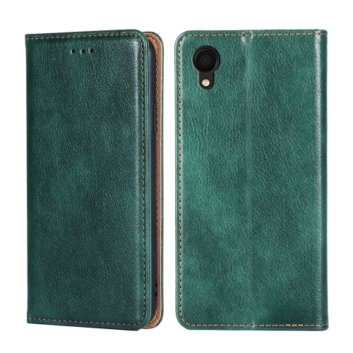 For Samsung Galaxy A22 5G Japan Gloss Oil Solid Color Magnetic Leather Phone Case(Green)
For Samsung Galaxy A22 5G Japan Gloss Oil Solid Color Magnetic Leather Phone Case(Green)