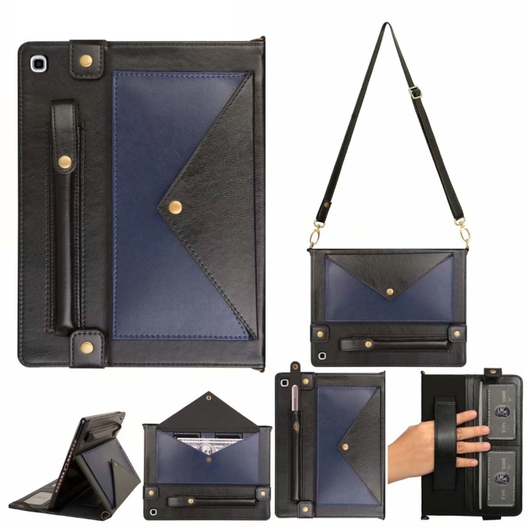 For Samsung Galaxy Tab S5e T720 Envelope Color Matching Leather Tablet Case(Black Blue)
For Samsung Galaxy Tab S5e T720 Envelope Color Matching Leather Tablet Case(Black Blue)