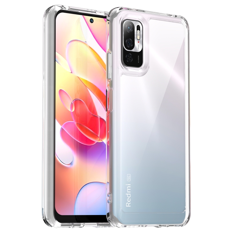 For Xiaomi Redmi Note 10 5G Colorful Series Acrylic + TPU Phone Case(Transparent)
For Xiaomi Redmi Note 10 5G Colorful Series Acrylic + TPU Phone Case(Transparent)