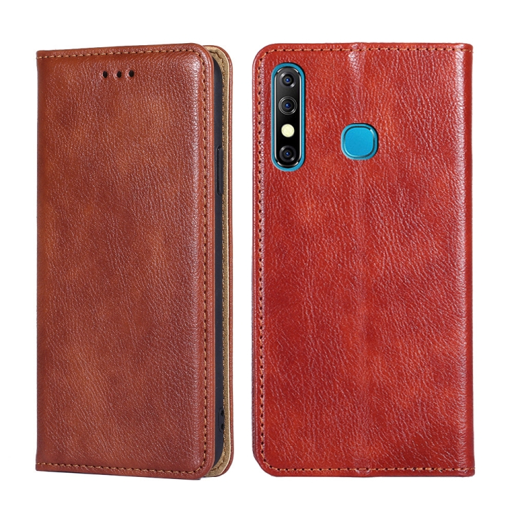 For Infinix Hot 8 / Hot 8 Lite X650 X650B Gloss Oil Solid Color Magnetic Leather Phone Case(Brown)
For Infinix Hot 8 / Hot 8 Lite X650 X650B Gloss Oil Solid Color Magnetic Leather Phone Case(Brown)