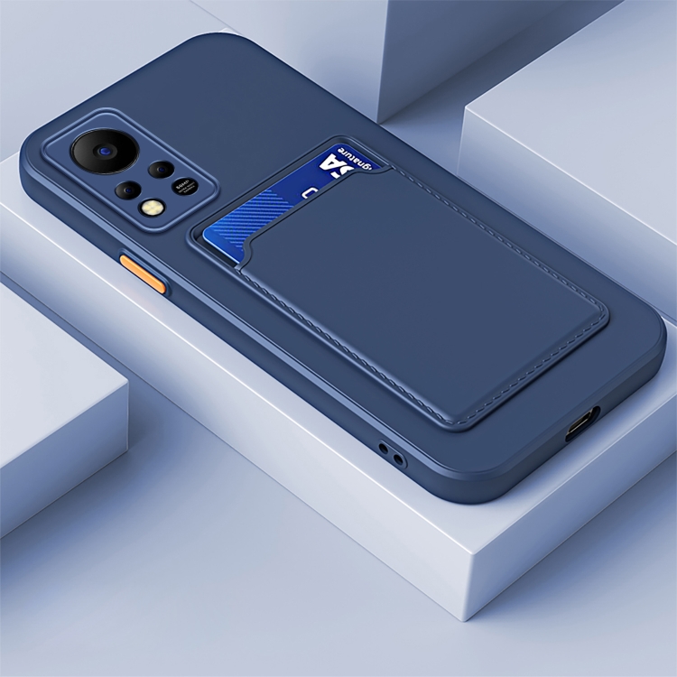 For Infinix Note 11 Pro Skin Feel Card Contrast Color Button TPU Phone Case(Dark Blue)
For Infinix Note 11 Pro Skin Feel Card Contrast Color Button TPU Phone Case(Dark Blue)
