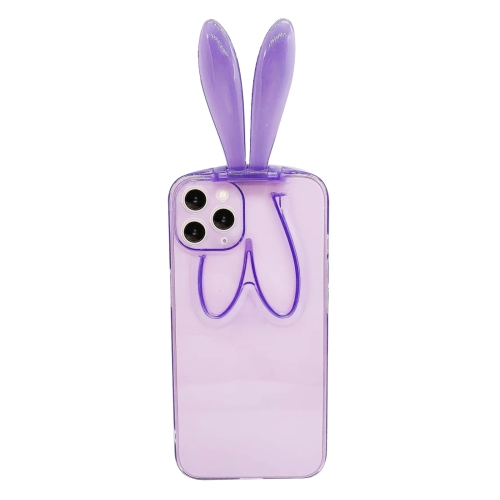 Luminous Bunny Ear Holder TPU Phone Case For iPhone 13 Pro(Transparent Purple)
Luminous Bunny Ear Holder TPU Phone Case For iPhone 13 Pro(Transparent Purple)