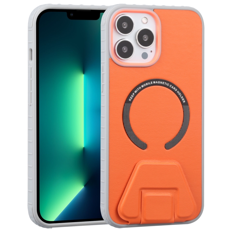 Mutural Jiane Series MagSafe Magnetic Phone Case For iPhone 13 Pro Max(Orange)
Mutural Jiane Series MagSafe Magnetic Phone Case For iPhone 13 Pro Max(Orange)